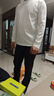 班尼路（Baleno）長(cháng)袖男士t恤男秋季220G純棉重磅純色休閑上衣寬松男女款打底衫 曬單實(shí)拍圖