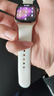 Apple/蘋果 Watch S11 智能手表GPS款42毫米玫瑰金色鋁金屬表殼淡桃粉色運動型表帶S/M MEUN4CH/B 曬單實拍圖
