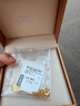 CRD克徠帝黃金項鏈郁金香花牌足金套鏈送女友節日禮物 5.3g|帶項鏈|GX00359A 曬單實(shí)拍圖