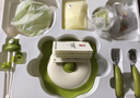 babycare兒童餐具新生兒禮盒高檔幼兒園寶寶禮物注水保溫輔食碗吃飯7件套 曬單實(shí)拍圖