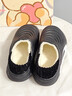 潔麗雅防水棉拖鞋男士秋冬季外穿防滑防臭居家室內加絨保暖全包跟棉鞋女 典雅黑 【防水保暖  一鞋兩穿】 42-43 【標準碼】 曬單實(shí)拍圖