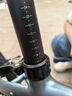 大行（DAHON）P10折疊自行車(chē)20英寸10速鋁合金成人通勤V剎 PAA003 消光灰藍 曬單實(shí)拍圖