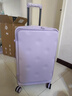 不萊玫行李箱拉桿箱男旅行箱大容量學(xué)生密碼箱26英寸 烏梅紫色 曬單實(shí)拍圖