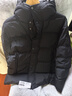 雪中飛高充絨連帽羽絨服男士冬季戶(hù)外出勤休閑三層保暖防寒科技羽絨外套 黑色 M (170) 曬單實(shí)拍圖