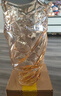 墨斗魚(yú)高級感輕奢水晶質(zhì)感玻璃花瓶 生日禮物大號插花水養擺件客廳餐桌 曬單實(shí)拍圖