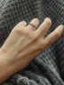 IDC人工培育鉆石18K金鉆戒女結(jié)婚pt950鉑金1克拉戒指國慶節(jié)訂婚禮物 PT950鉑金【D色/VVS/NGIC證書】 1克拉【重金版】 曬單實拍圖
