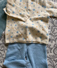 優(yōu)衣庫嬰幼兒寶寶壓線(xiàn)睡衣/長(cháng)袖起居服套裝25秋冬新款478438 01 乳白色 80 曬單實(shí)拍圖