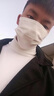 安初夏中長(cháng)款夾克外套男士休閑套裝春秋季痞帥氣搭配修身衣服男裝三件套 1591灰色外套白色毛衣套裝 XL 曬單實(shí)拍圖