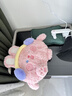 LNGA LANDGRE熱水袋充電式可愛(ài)女生用冬天敷肚子暖寶寶毛絨可拆洗卡通暖手寶套 【手提款】快樂(lè )跑步粉兔【智能防爆】 曬單實(shí)拍圖