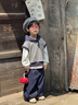 G.DUCKKIDS小黃鴨童裝男童秋裝套裝2025新款韓版兒童衣服春秋馬甲衛褲三件套 藏青色 三件套【實(shí)體專(zhuān)柜 商場(chǎng)品質(zhì)】 110 建議身高98-105cm 3-4周歲 曬單實(shí)拍圖
