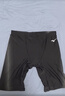 美津濃（MIZUNO）泳褲男士防尷尬大碼長(cháng)款5分褲專(zhuān)業(yè)速干抗氯游泳衣裝備B1127黑2XL 曬單實(shí)拍圖