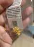 周六福黃金耳釘女足金999花卉耳飾耳針節日禮物 計價(jià) 2.23g 曬單實(shí)拍圖