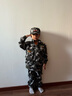 兵童勇士春秋新款女童男童迷彩服套裝兒童軍訓服休閑運動(dòng)裝中大童學(xué)生外套 叢林迷彩配老鷹帽子 120碼適合125CM身高 曬單實(shí)拍圖