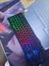 宏碁（acer）有線(xiàn)鍵盤(pán) 發(fā)光鍵帽機械手感鍵鍵盤(pán)吃雞lol電競游戲辦公筆記本臺式機電腦通用鍵盤(pán)USB接口 OKW216白色（87鍵） 曬單實(shí)拍圖