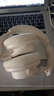 漫步者（EDIFIER）【重磅旗艦新品|藍牙V5.4】Fit900NB小金標真無(wú)線(xiàn)主動(dòng)降噪頭戴式藍牙耳機長(cháng)續航游戲音樂(lè )耳麥禮物 云巖白+QQ音樂(lè ) 曬單實(shí)拍圖