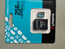 金士頓（Kingston）256GB TF（MicroSD）存儲卡 內存卡U3 V30 A2 4K適配大疆Pocket 3/Action 5/無(wú)人機/運動(dòng)相機/監控 曬單實(shí)拍圖