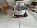 蘇泊爾SUPOR 304不銹鋼直型火鍋加厚鴛鴦鍋30CM電磁爐湯鍋 ET30AAS03 曬單實(shí)拍圖