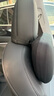 小特叔叔DesignGel通用Model3/Y適用特斯拉凝膠腰靠汽車(chē)座椅靠墊腰靠配件 DesignGel凝膠頭枕 黑色 1套 曬單實(shí)拍圖