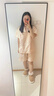 ECAC厚底雪地靴女加絨加厚保暖冬季女鞋2025新款毛毛鞋面包鞋低幫棉鞋 咖色【加絨內里】 38-39 適合37-38 曬單實(shí)拍圖