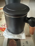 京東京造茶杯便攜式黑陶茶泡茶壺茶杯功夫茶具辦公杯隨身茶壺容量400ml 曬單實(shí)拍圖