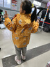 迪士尼男童沖鋒衣款兒童裝外套春秋戶(hù)外三合一中大童秋裝防風(fēng)衣寶寶 中黃色 140 CM適合8-11歲 曬單實(shí)拍圖