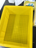 固鄉加厚塑料物流周轉箱 零件箱 物料箱 分類(lèi)工具箱 儲物收納箱 搬家整理箱 黃色QL-ZZX-YA3箱 340*265*130MM 曬單實(shí)拍圖