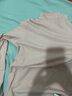 森馬（Semir）長(cháng)袖T恤女半高領(lǐng)吸濕發(fā)熱抗菌2024冬緊身抓絨打底衫109724101001 曬單實(shí)拍圖