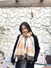恒源祥羊毛圍巾女秋冬季擋風(fēng)披肩女士保暖長(cháng)圍脖女生日禮物送媽媽禮盒裝 曬單實(shí)拍圖