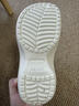 浪莎秋冬季新款防水防滑厚底包跟保暖棉鞋女士居家外穿 白色 36-37 曬單實(shí)拍圖