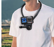漾菲斯適用大疆DJI Action5pro/4/3掛繩手腕繩防脫防丟安全繩運動(dòng)相機配件黑色 曬單實(shí)拍圖