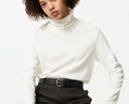 優(yōu)衣庫【狂歡價(jià)】女裝HEATTECH搖粒絨兩翻領(lǐng)套頭衫/長(cháng)袖479608 01 乳白色 XL /165/92A 曬單實(shí)拍圖