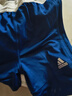阿迪達斯（adidas）童裝兒童籃球短褲男大童雙面穿吸濕快干比賽運動(dòng)五分褲子DY6625藍 曬單實(shí)拍圖