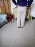 俞兆林媽媽褲子春秋冬洋氣大碼休閑褲新款中老年女秋冬裝加絨加厚長(cháng)褲 淺卡其(春秋款) 3XL (建議120-130斤) 曬單實(shí)拍圖
