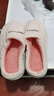 品愛(ài)質(zhì)舒棉拖鞋男秋冬季包跟居家室內家用厚底保暖防滑毛毛棉鞋女涼拖鞋 【D2-2款】棉鞋粉色(女款) 38-39 【偏小1-2碼】 曬單實(shí)拍圖