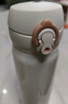 膳魔師（THERMOS）保溫杯500ml男女士?jì)和訉W(xué)生生日禮物JNL-502珍珠白 曬單實(shí)拍圖