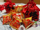 雪束喜糖袋喜糖禮盒結婚新婚伴手禮袋手提帆布袋創(chuàng  )意中國風(fēng)高級糖果袋 酒紅色-喜樂(lè )【10個(gè)裝】 送閨蜜朋友伴郎伴娘伴手禮 曬單實(shí)拍圖