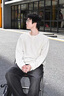 森馬（Semir）長(cháng)袖T恤男華夫格純色百搭打底衫冬季2025上衣亨利領(lǐng)109725101101 曬單實(shí)拍圖