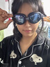 佳斯特（JAST）泳鏡女游泳眼鏡男高清防水防霧大框平光近視可選成人游泳鏡JSD605 黑色電鍍泳鏡（平光） 曬單實(shí)拍圖