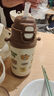 樂(lè )扣樂(lè )扣兒童保溫杯上學(xué)吸管水杯6-12歲喝水杯子男女孩幼兒園不銹鋼水壺 曬單實(shí)拍圖