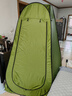 囧驢車(chē)載馬桶便攜式防臭戶(hù)外野營(yíng)廁所折疊移動(dòng)成人兒童坐便器 分體灰+防透光涂銀帳篷 曬單實(shí)拍圖