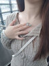 半粒魔法蘋(píng)果項鏈女925銀跳動(dòng)的心吊墜簡(jiǎn)約鎖骨鏈生日禮物送女友 魔法蘋(píng)果項鏈（禮盒款+證書(shū)） 曬單實(shí)拍圖