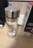 富光玻璃杯雙層帶茶隔大容量水杯 高檔商務(wù)泡茶杯 高硼硅杯子500ml 曬單實(shí)拍圖