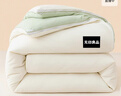 無(wú)印良品A類(lèi)10%大豆纖維被子二合一拉鏈子母被四季空調被芯10斤 200*230cm 曬單實(shí)拍圖