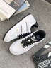 Kappa卡帕男鞋時(shí)尚經(jīng)典板鞋2026新款百搭休閑鞋透氣輕便小白鞋子男 經(jīng)典白/黑色 42 曬單實(shí)拍圖