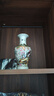 撿漏古玩古董清乾隆粉彩十八鶴圖花瓶瓷器展柜擺件古董家居收藏 曬單實(shí)拍圖