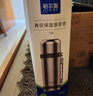 哈爾斯保溫水壺旅行露營(yíng)戶(hù)外運動(dòng)大容量不銹鋼水杯子外出便攜式銀2000ml 曬單實(shí)拍圖