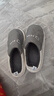 潔麗雅防水羽絨棉拖鞋男秋冬季室內情侶居家保暖加絨外穿防臭防滑棉鞋女 灰色 44-45 【適合43-44碼】 曬單實(shí)拍圖