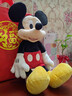 迪士尼（Disney）經(jīng)典米奇米妮毛絨玩偶玩具大號公仔抱枕兒童生日送女生情侶禮物 米奇紅色中號【下單贈禮袋】 曬單實(shí)拍圖