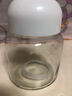 迷你玻璃杯便攜水杯高顏值可愛(ài)胖胖杯子咖啡牛奶杯 白色 300ml 1只 提繩胖胖刻度杯 曬單實(shí)拍圖
