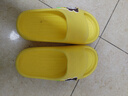 巴布豆兒童拖鞋男女童寶寶軟底居家浴室夏季涼拖鞋 黃色 190碼 曬單實(shí)拍圖
